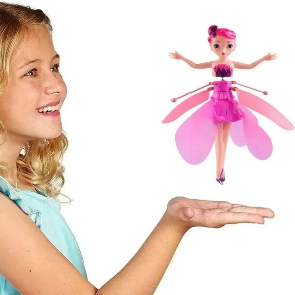 Magical flying fairy doll