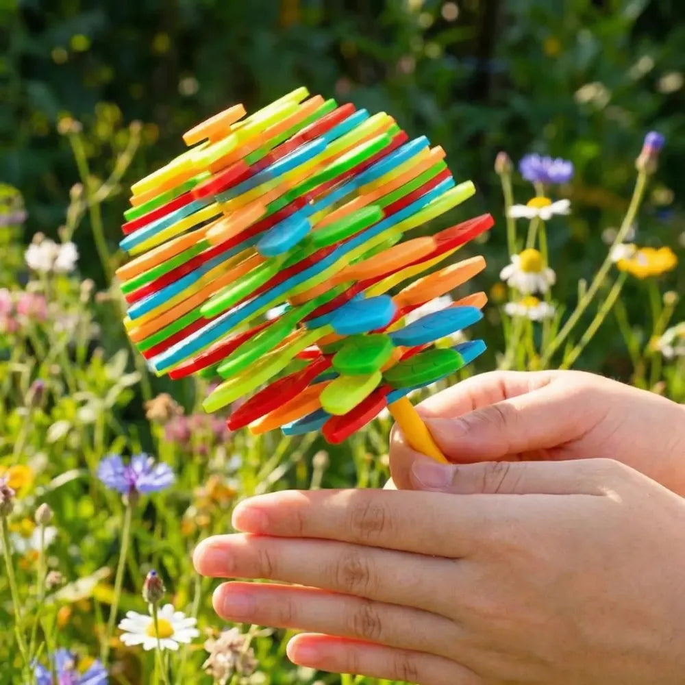 Magical spinning flower candy toy - toys