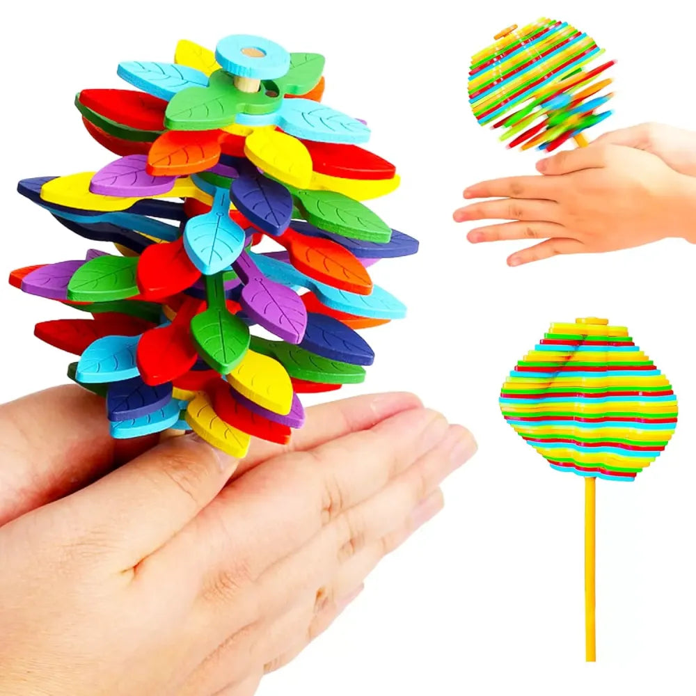 Magical spinning flower candy toy - toys