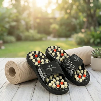 Magnetic acupressure slippers - home essentials