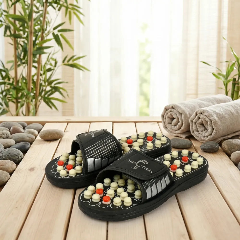 Magnetic acupressure slippers - home essentials