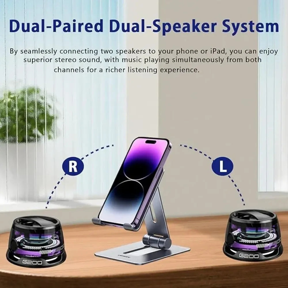 Magnetic bluetooth speaker