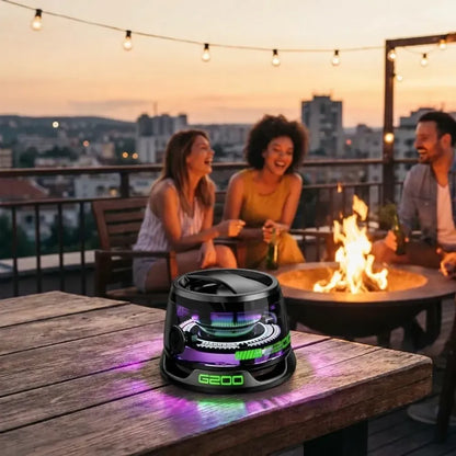 Magnetic bluetooth speaker