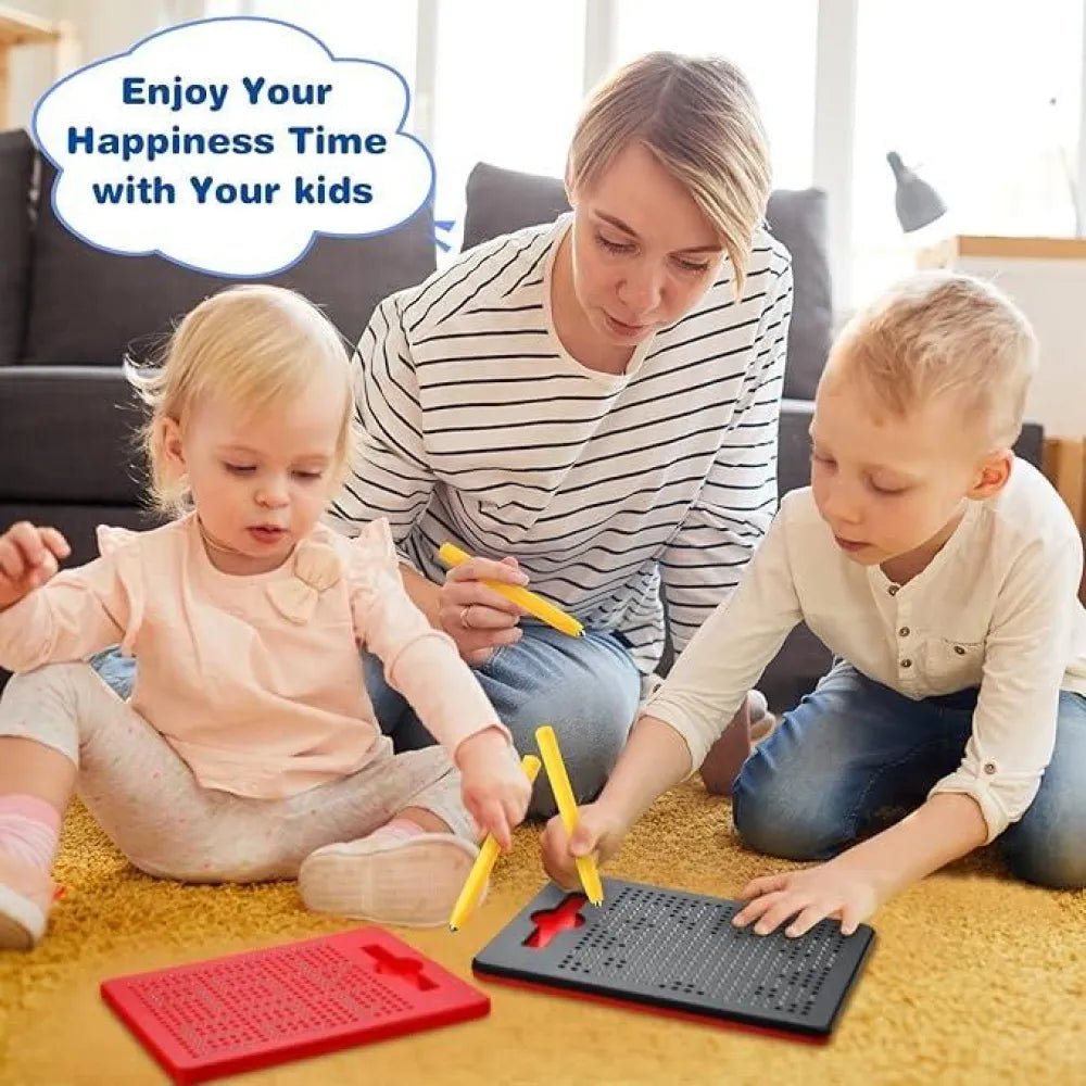 Magnetic drawing board for kids