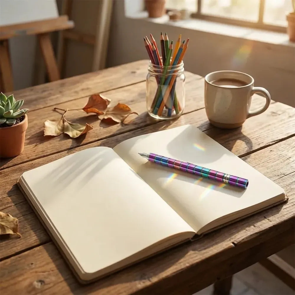 Magnetic fidget pen - office