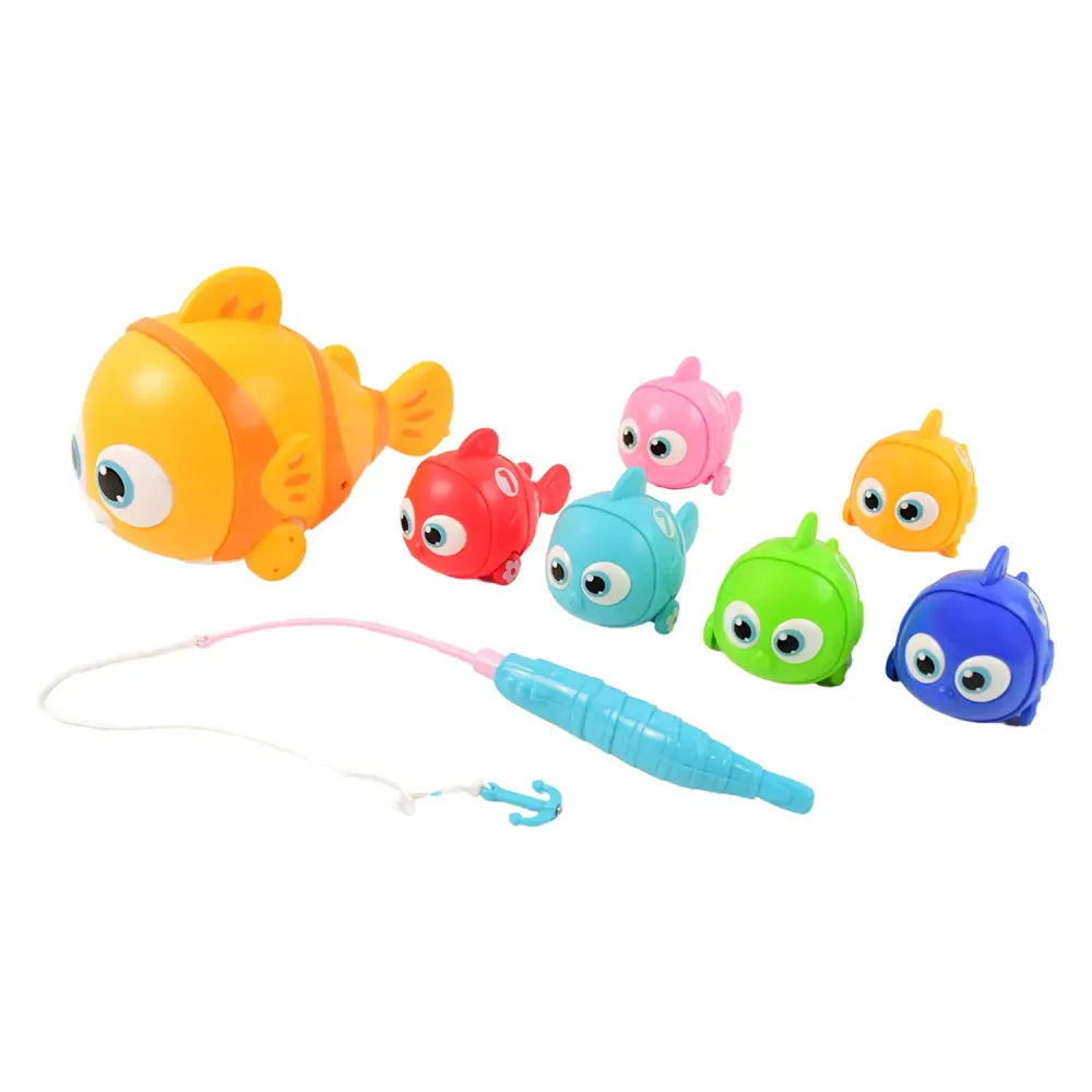 Magnetic fishing toy set