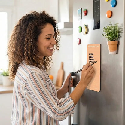 Magnetic grocery organizer