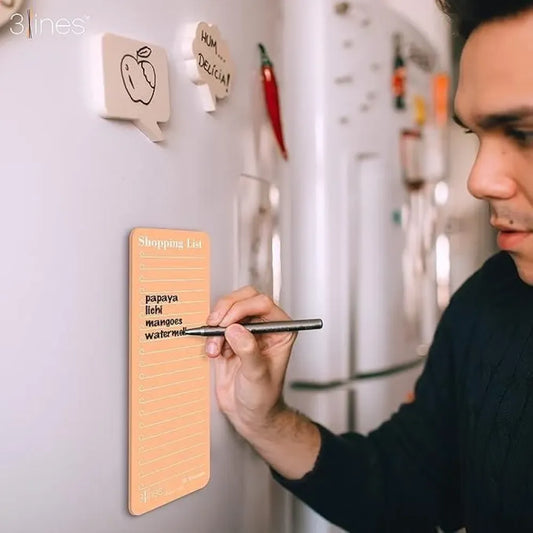 Magnetic grocery organizer
