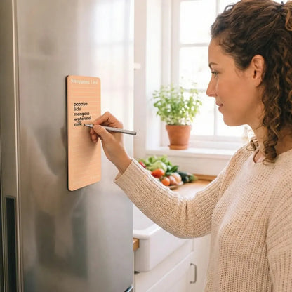 Magnetic grocery organizer