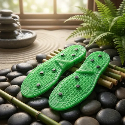 Magnetic height booster massager