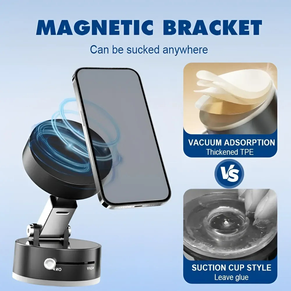 Magnetic phone car mount