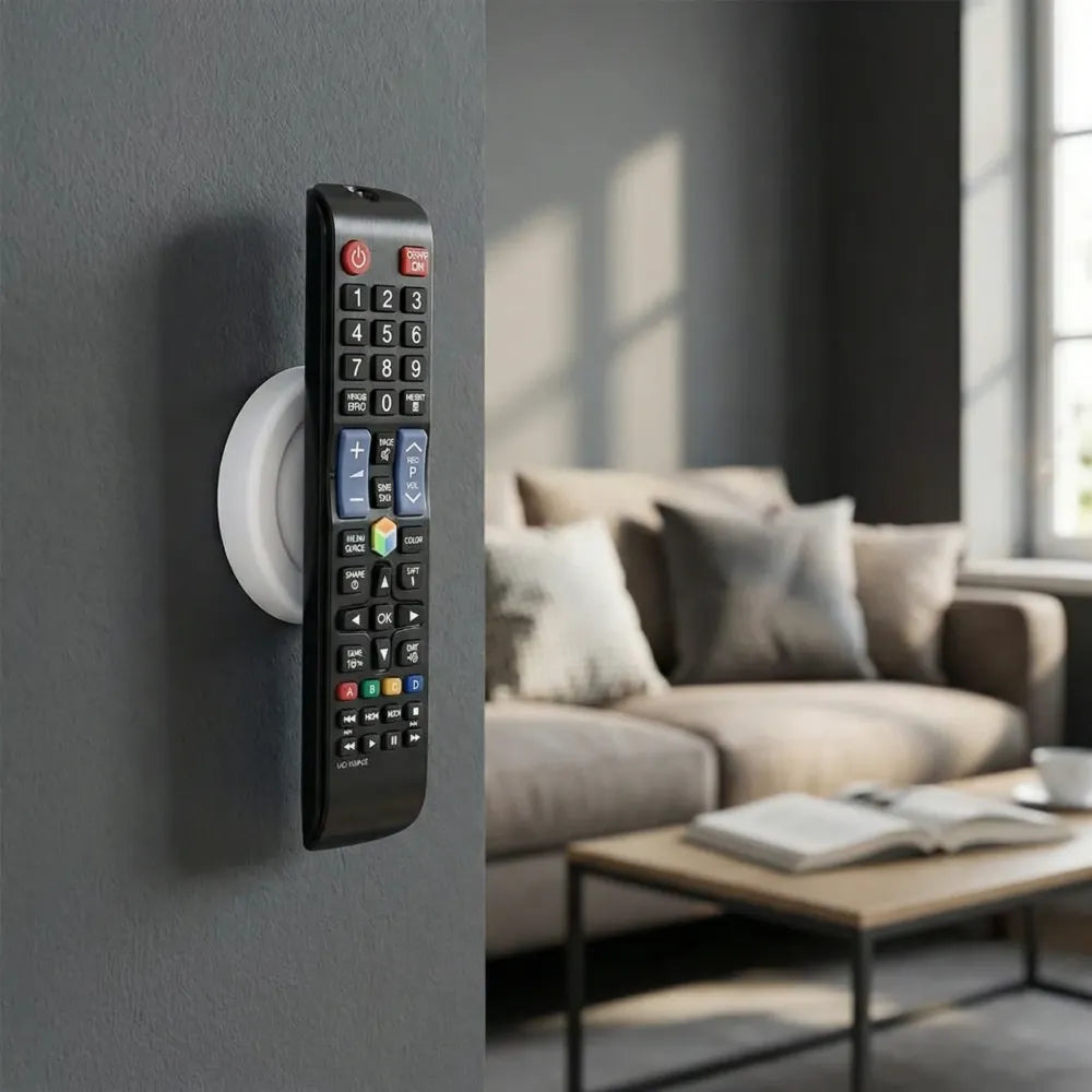 Magnetic remote control holder - home essentials