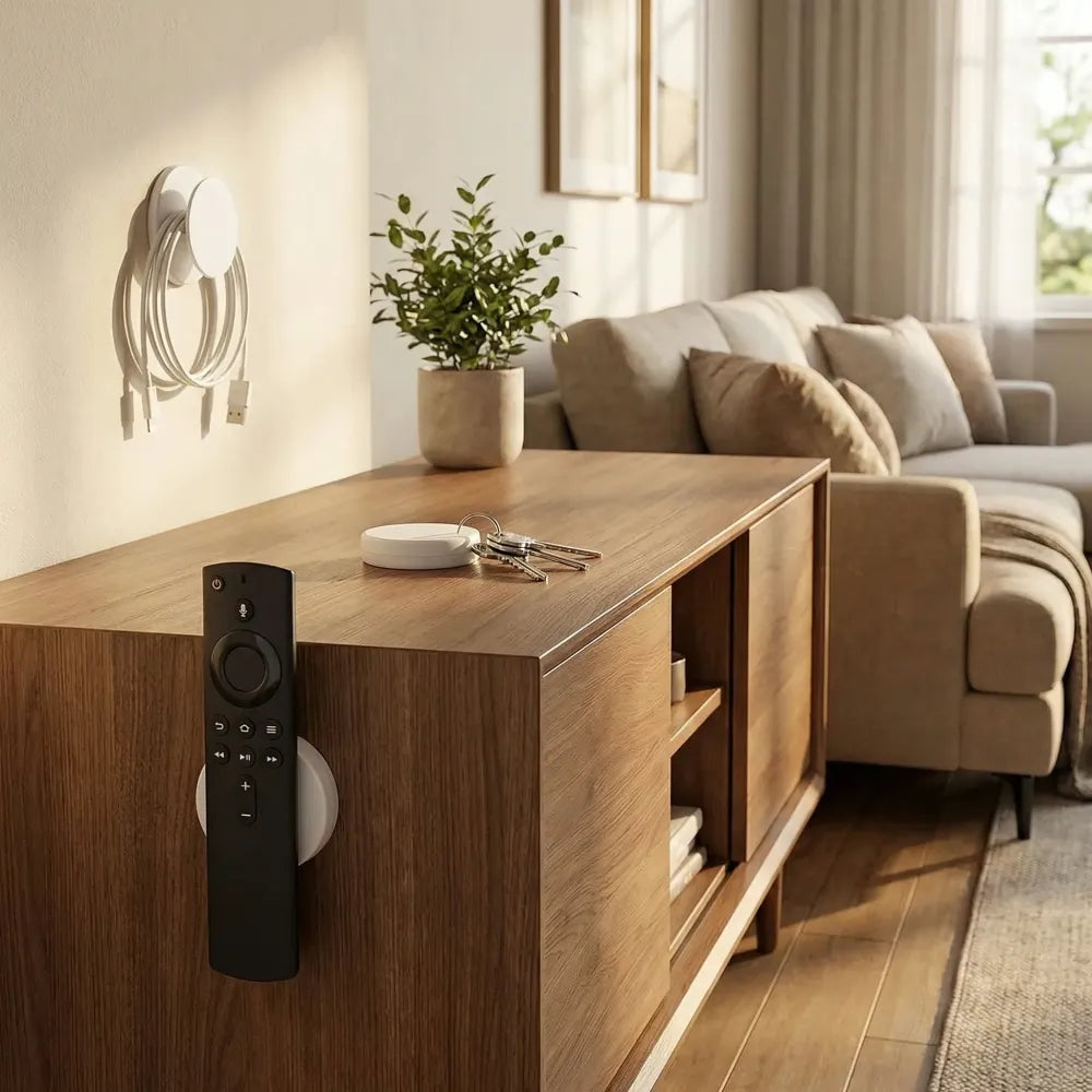 Magnetic remote control holder - home essentials