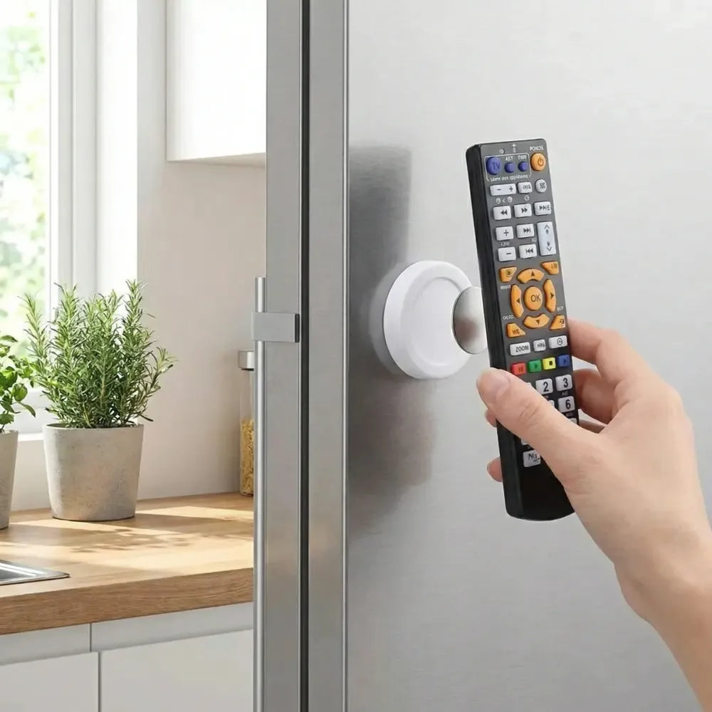 Magnetic remote control holder - home essentials