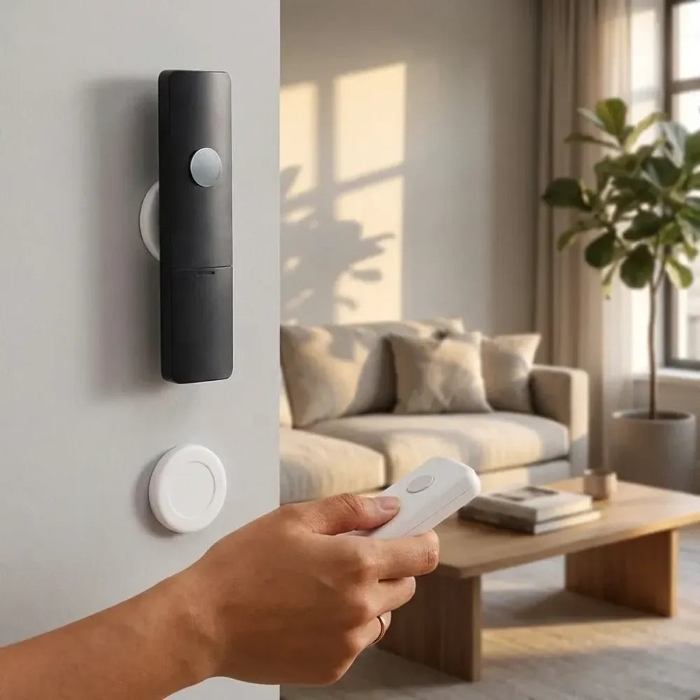 Magnetic remote holder - home essentials
