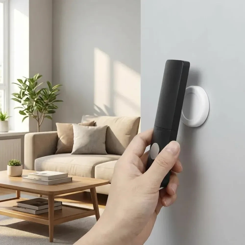 Magnetic remote holder - home essentials