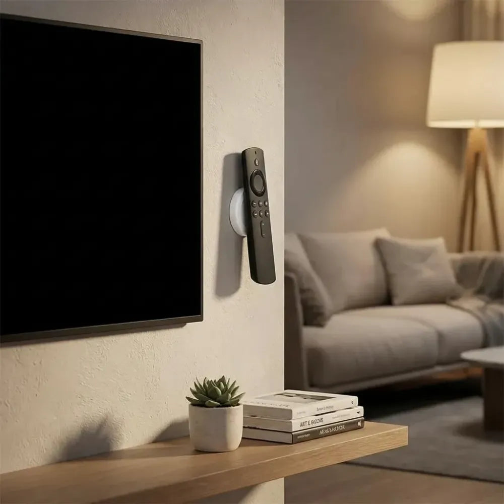 Magnetic remote holder - home essentials
