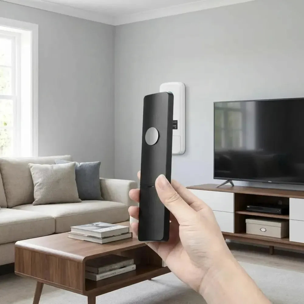 Magnetic remote holder - home essentials