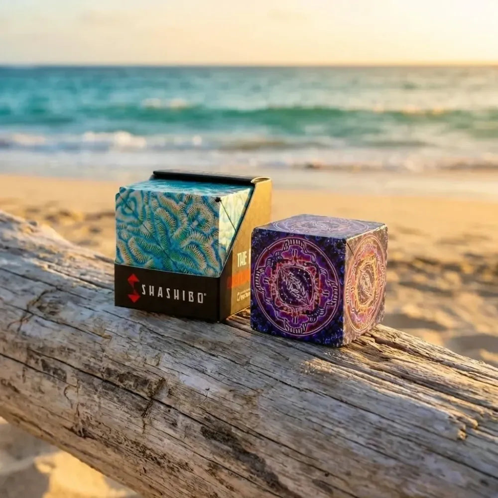 Magnetic shape shifting puzzle cube