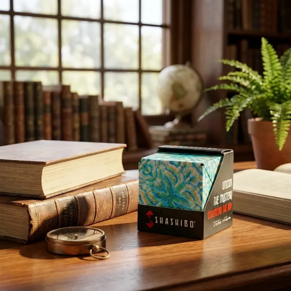 Magnetic shape shifting puzzle cube