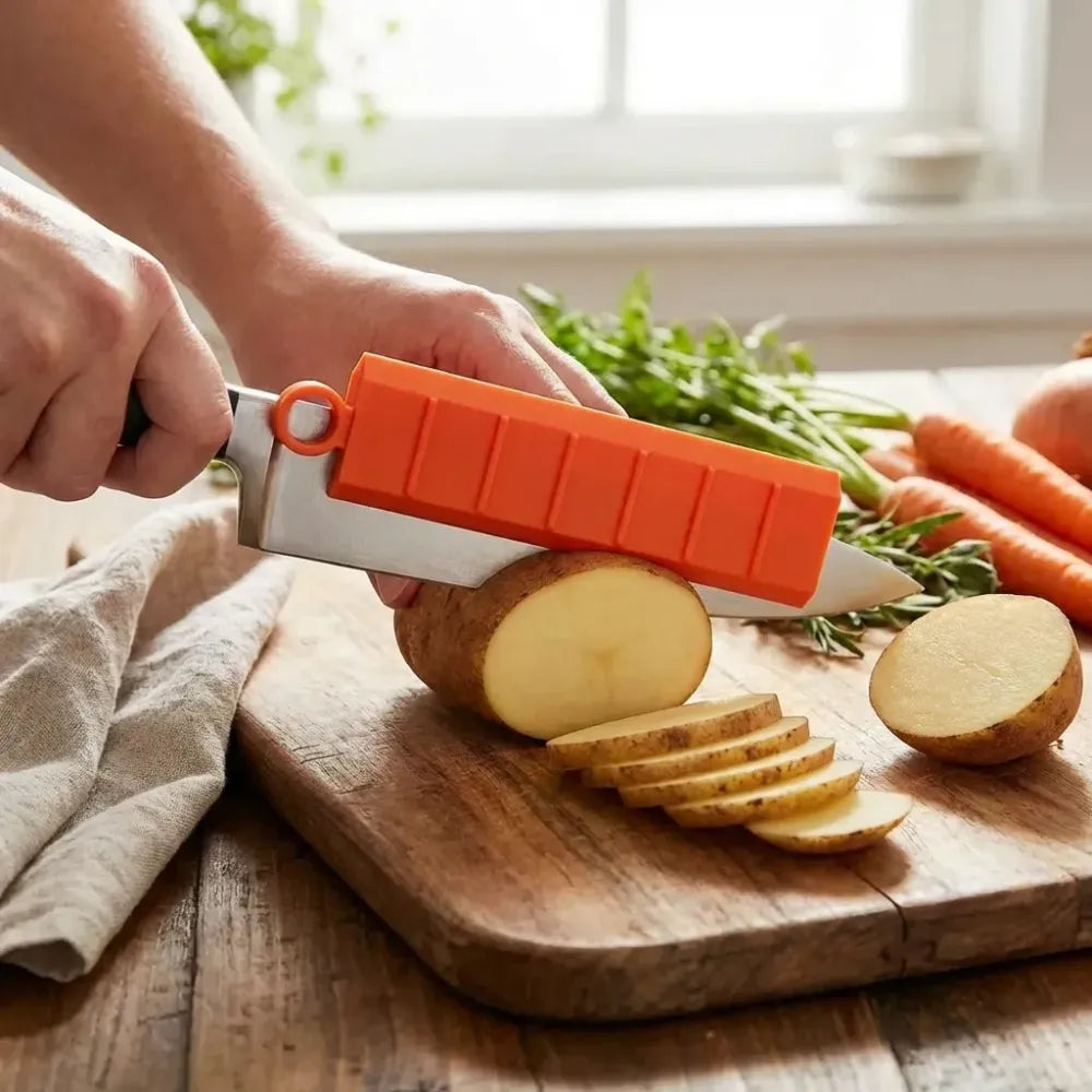 Magnetic silicone veg cutter – pack of 2