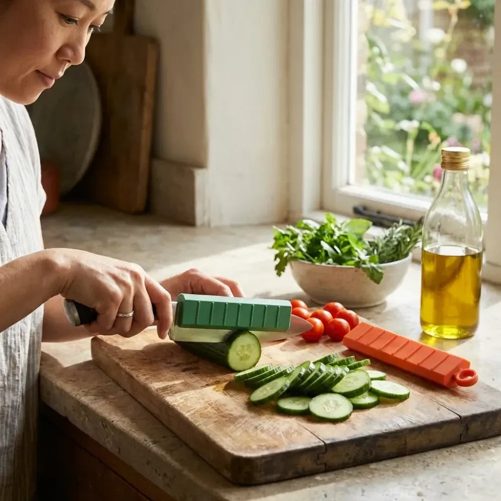 Magnetic silicone veg cutter – pack of 2