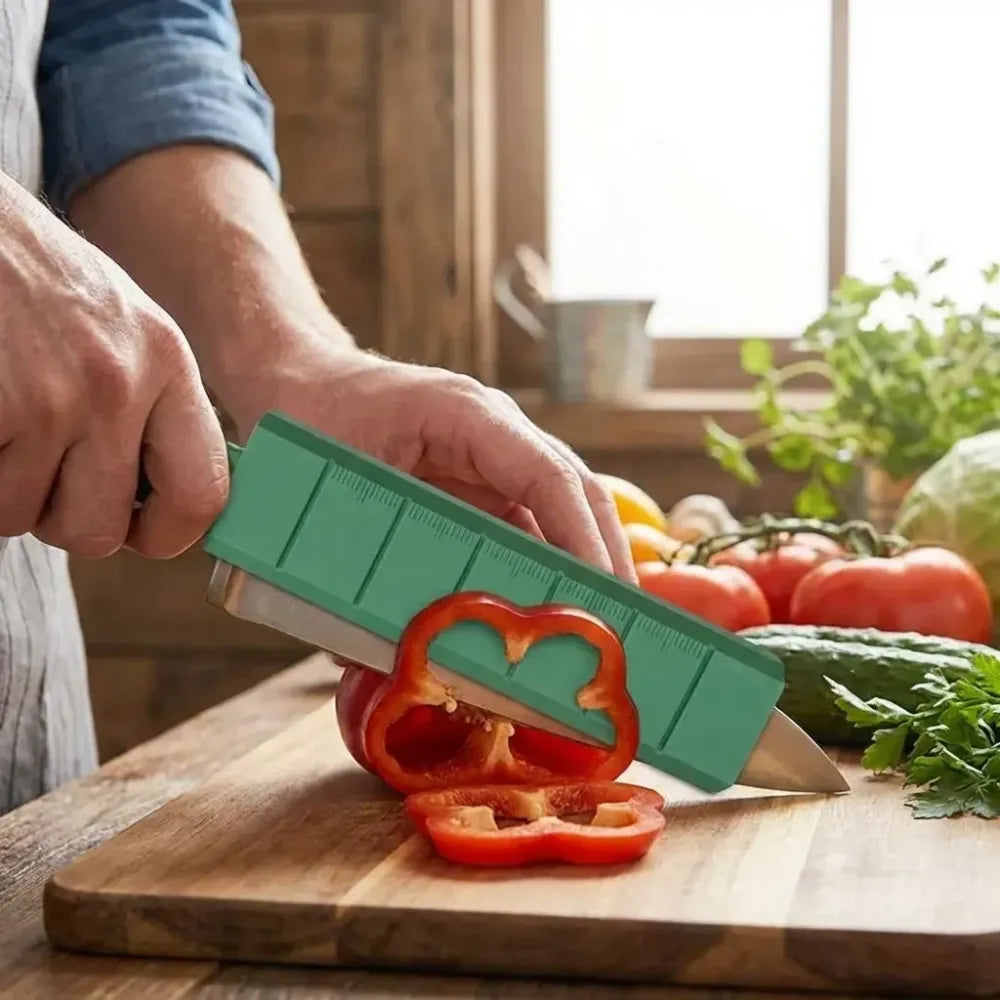 Magnetic silicone veg cutter – pack of 2