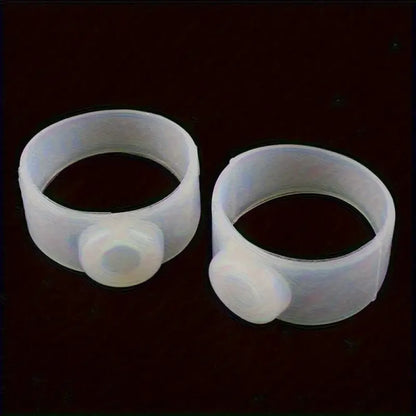 Magnetic slimming toe rings