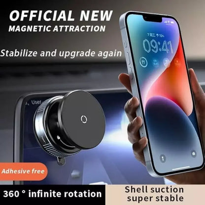 Magnetic suction phone holder - home essentials