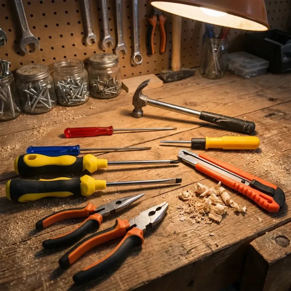 Magnetic tool kit set - home improvement