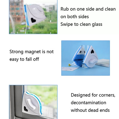 Magnetic window cleaner - home improvement