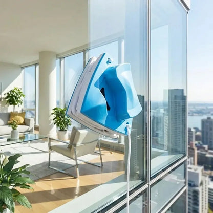 Magnetic window cleaner - home improvement