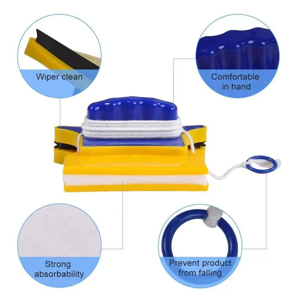 Magnetic window cleaner - home improvement