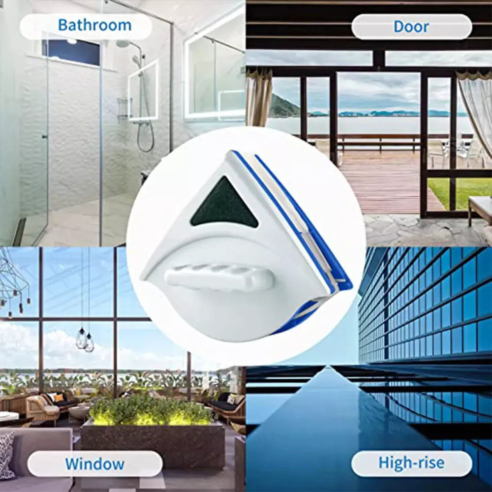 Magnetic window cleaner - home improvement