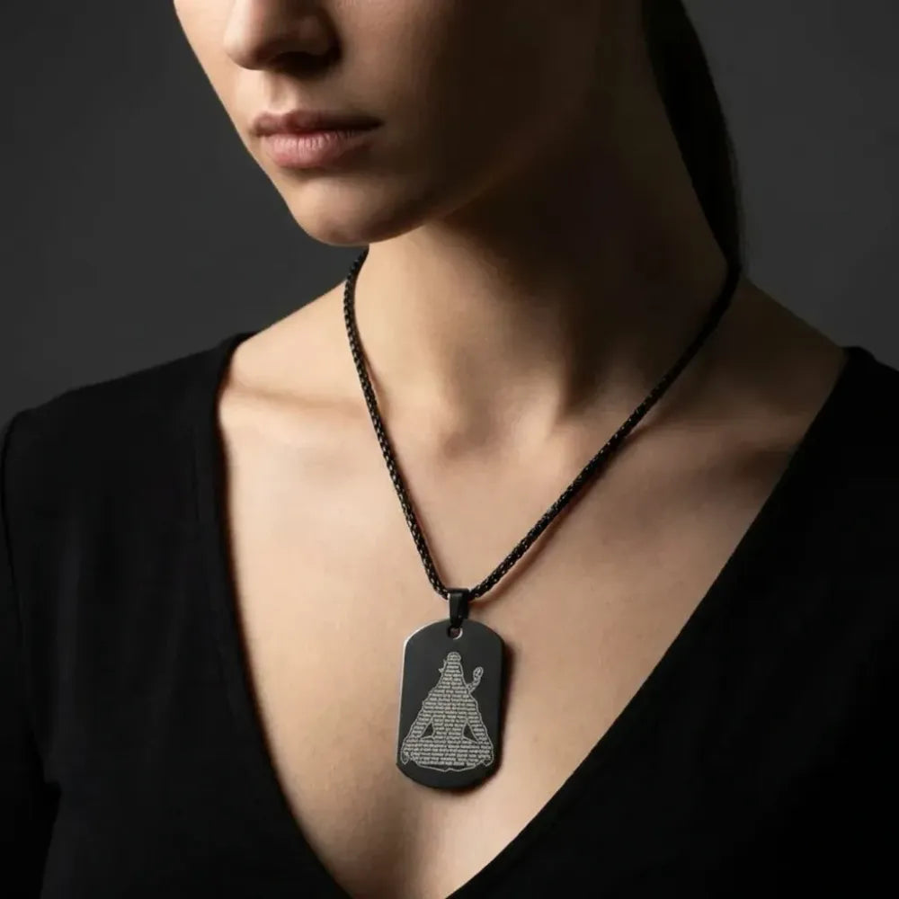 Mahadev 108 names locket pendant - health care