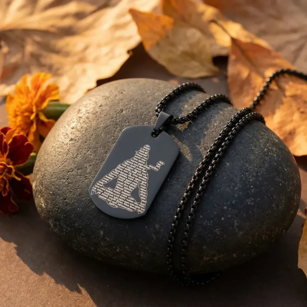 Mahadev 108 names locket pendant - health care