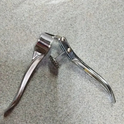 Manual aluminum garlic crusher & ginger mincer