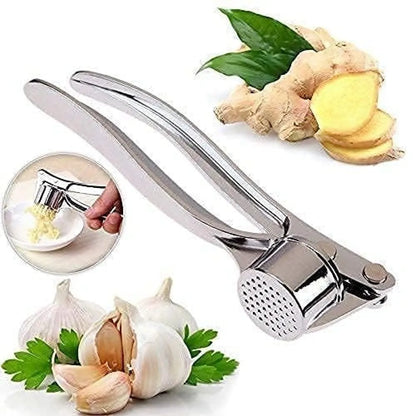 Manual aluminum garlic crusher & ginger mincer