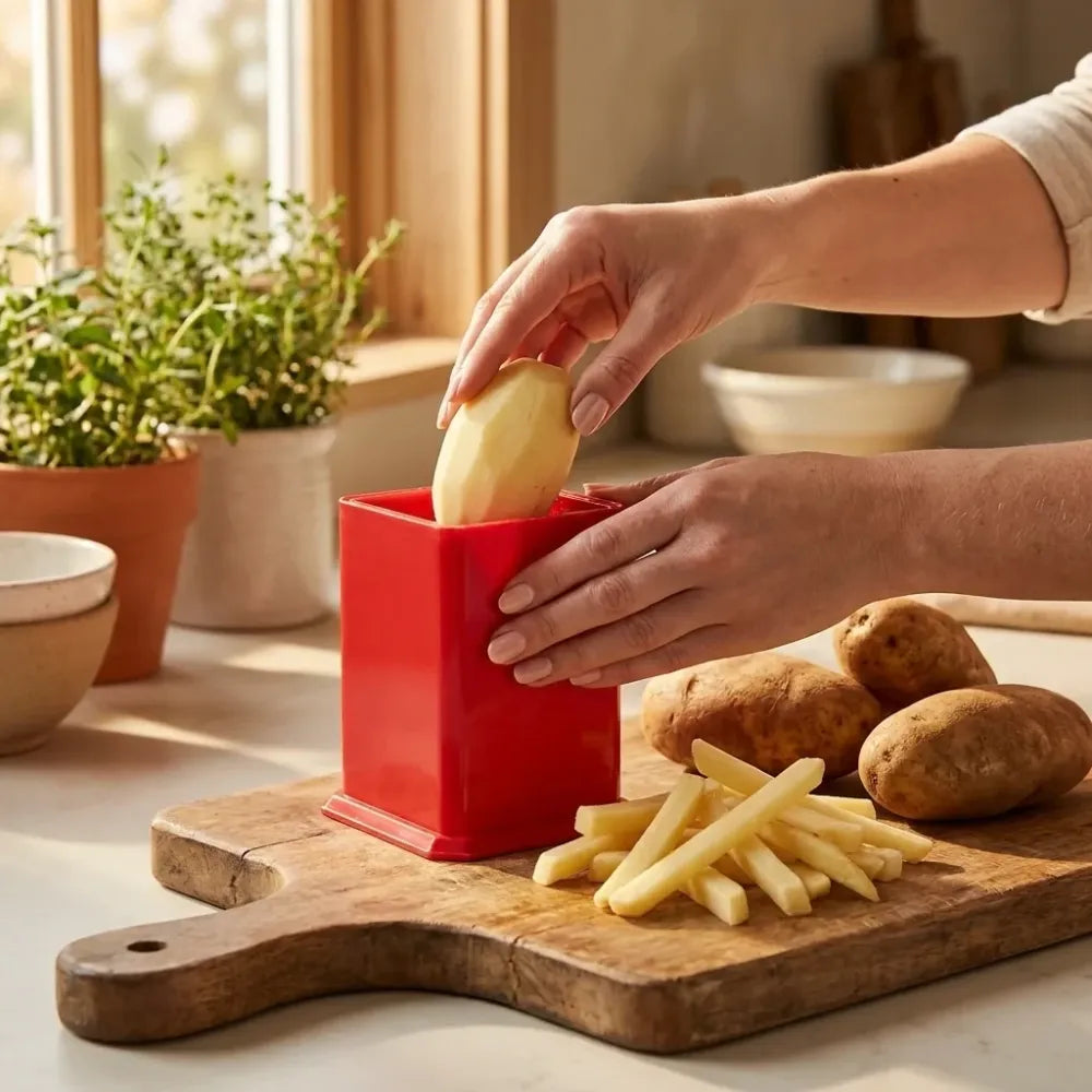 Manual french fry cutter - kitchen tool