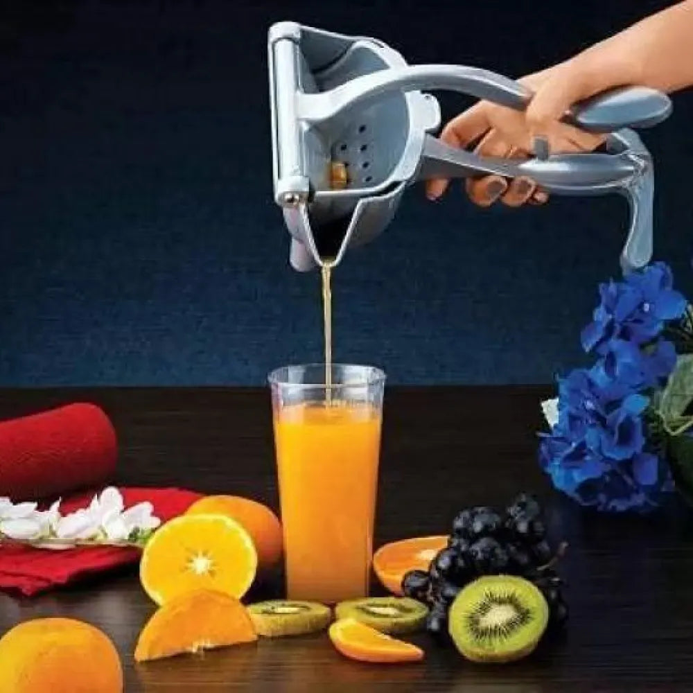 Manual fruit press aluminum squeezer/juicer