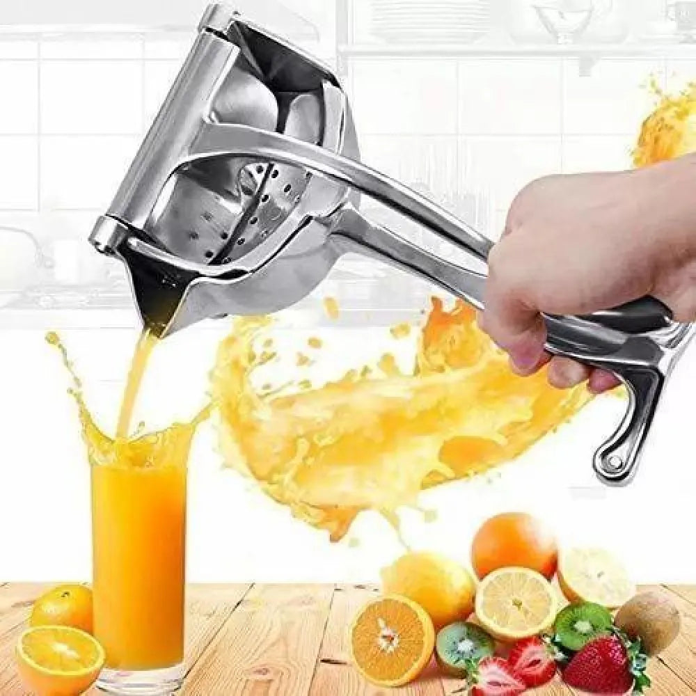 Manual fruit press aluminum squeezer/juicer