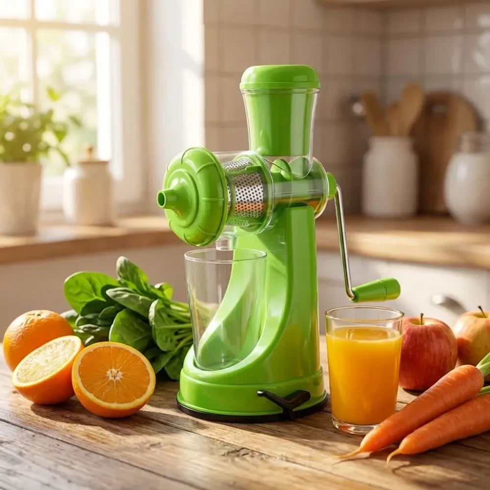 Manual fruit & veg juicer - home essentials