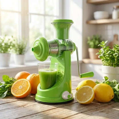 Manual fruit & veg juicer - home essentials