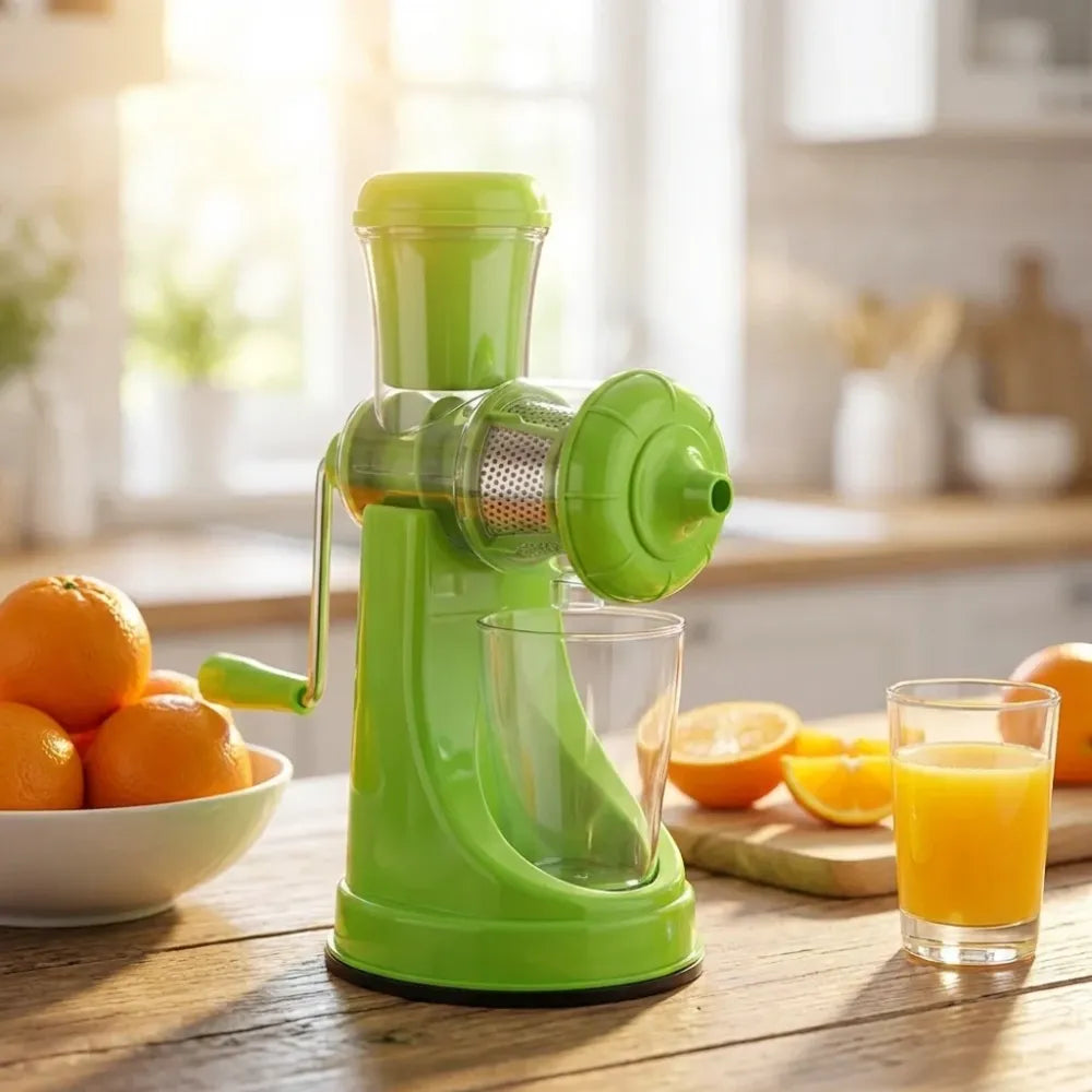 Manual fruit & veg juicer - home essentials