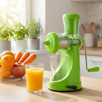Manual fruit & veg juicer - home essentials