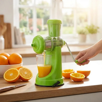 Manual fruit & veg juicer - home essentials