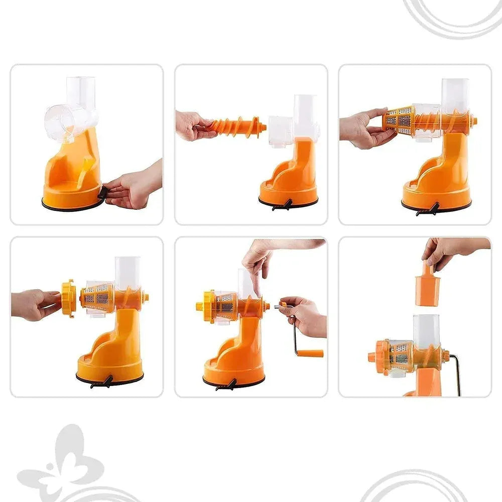 Manual fruit & vegetable juicer - kitchen tool