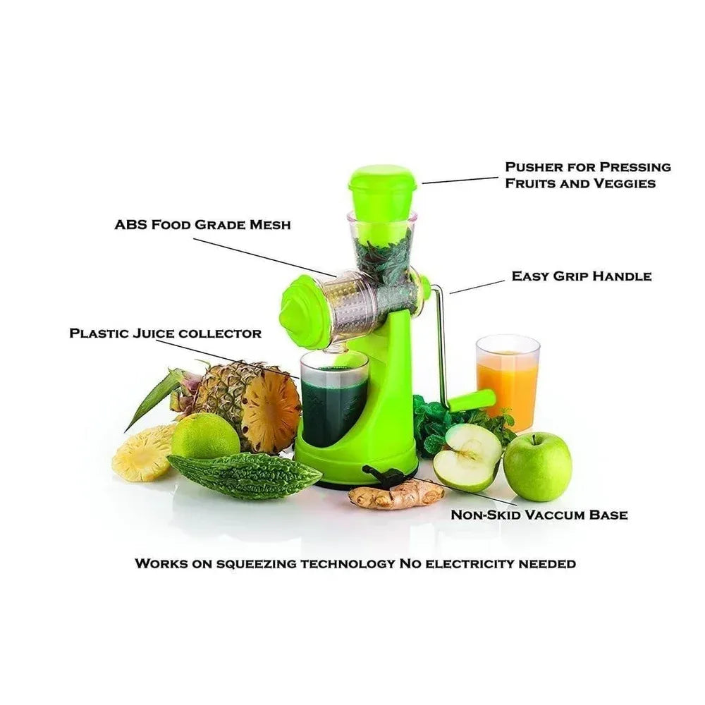 Manual fruit & vegetable juicer - kitchen tool