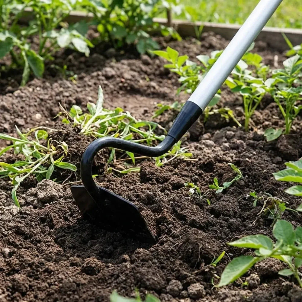 Manual garden cultivator tool - home essentials