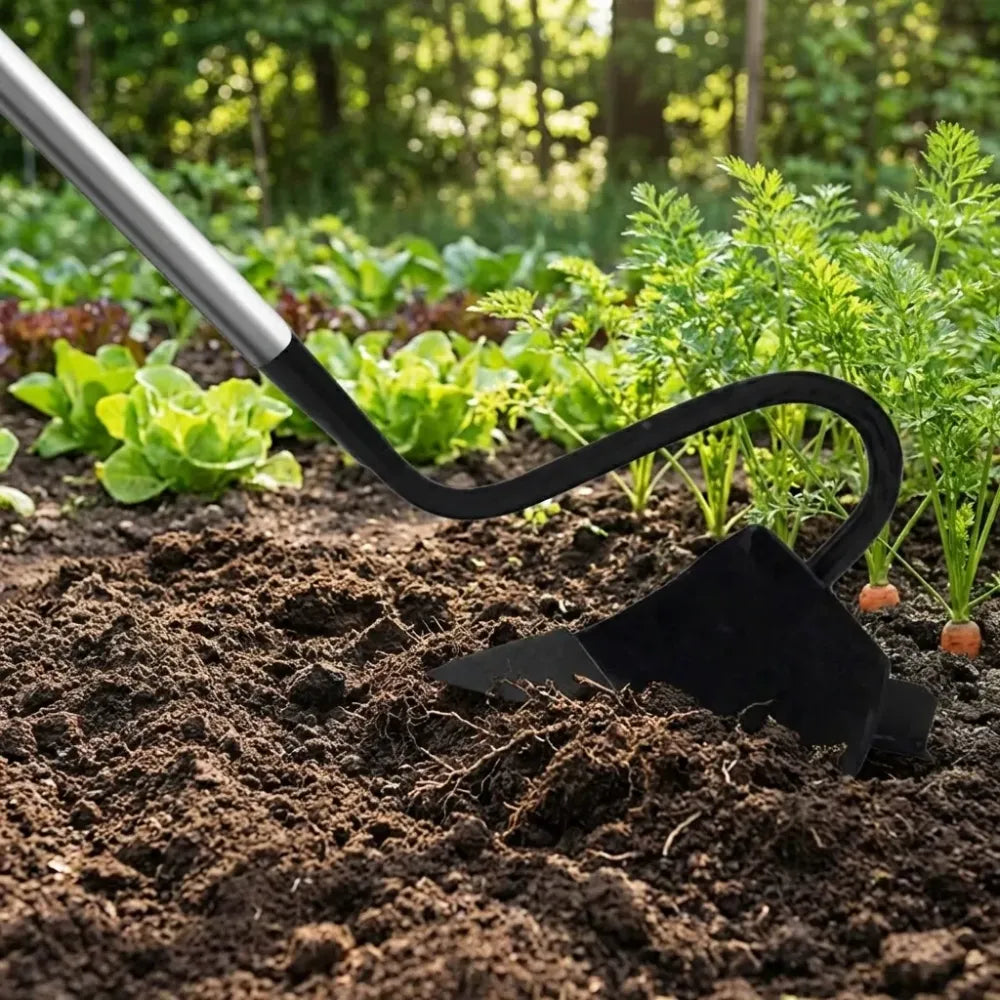 Manual garden cultivator tool - home essentials